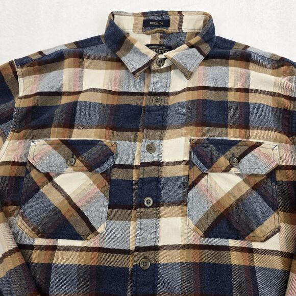 Pendleton Shirt Mens XL Plaid Flannel Burnside Double Pocket Casual Button Up - Picture 1 of 16
